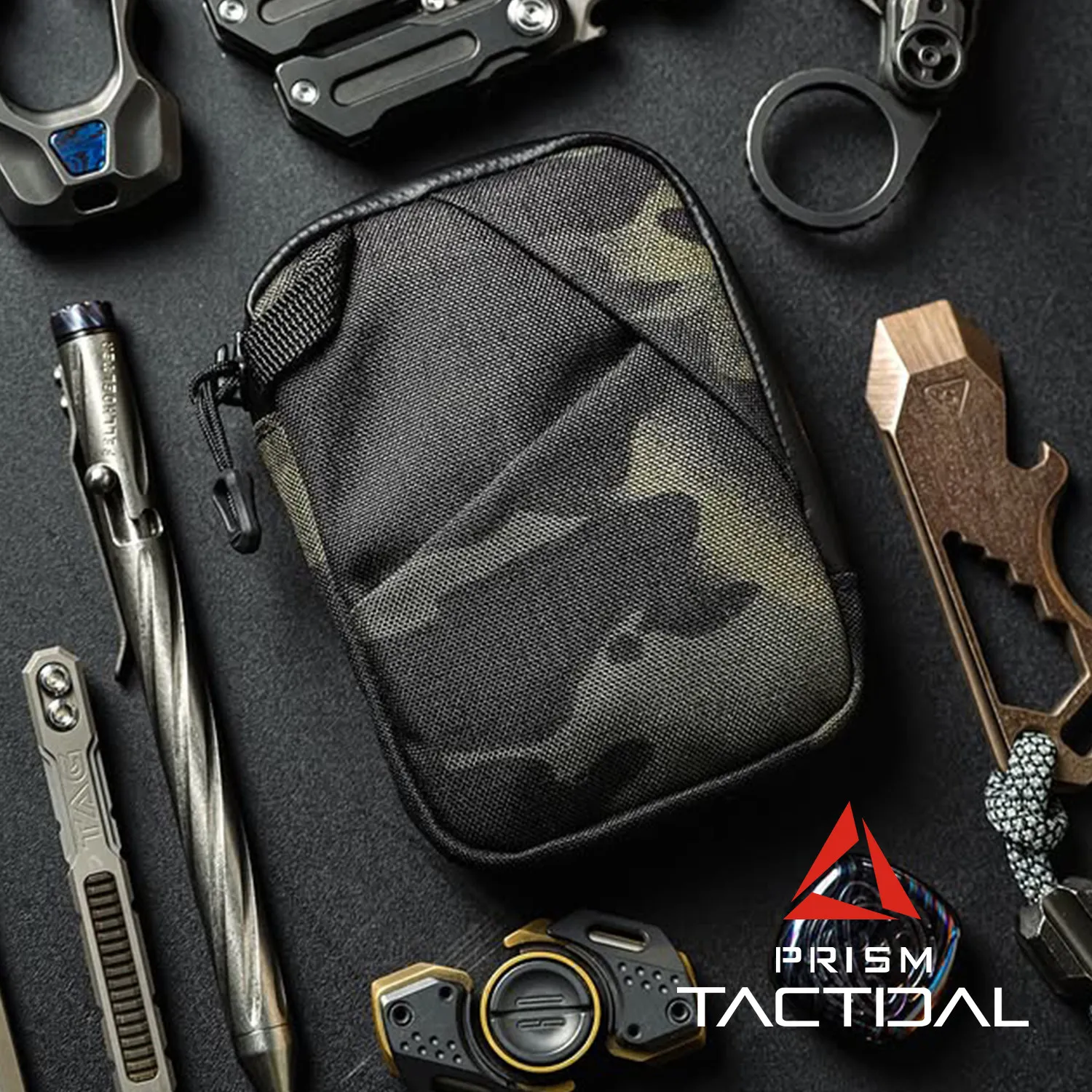 Bolsa EDC para tarjetas, organizador portátil y ligero expandible - imagen 2