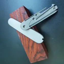 Victorinox 91mm Navaja suiza cachas titanio CNC personalizable