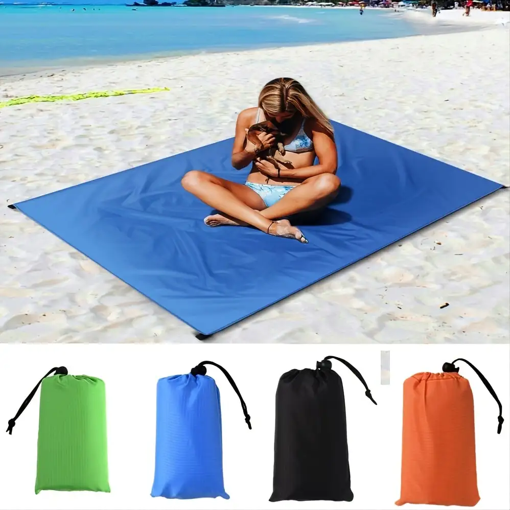 Colchoneta playa impermeable Ripstop – Plegable ligera camping outdoor - imagen 4