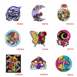 Parches bordados termoadhesivos seta gato Luna – Infantiles para planchar o coser
