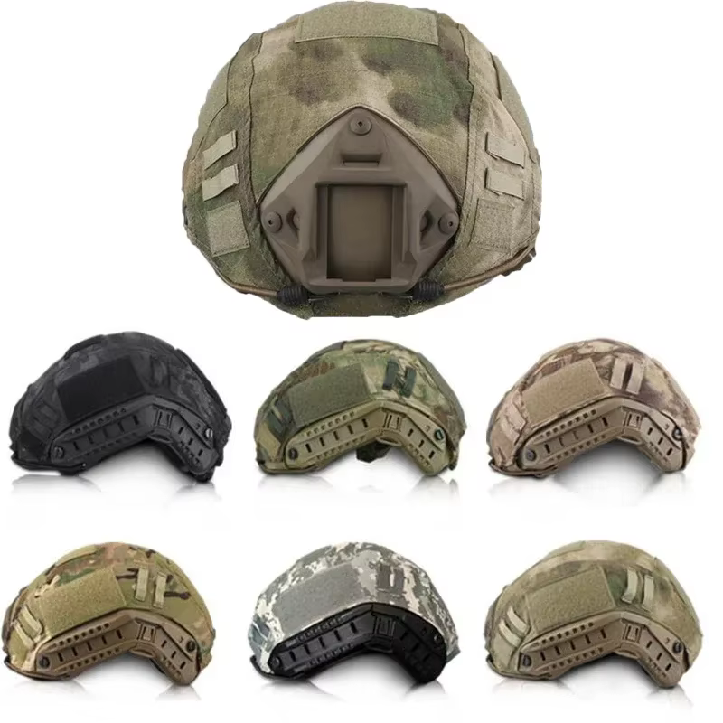 Funda casco táctico Multicam ATACS airsoft - imagen 3