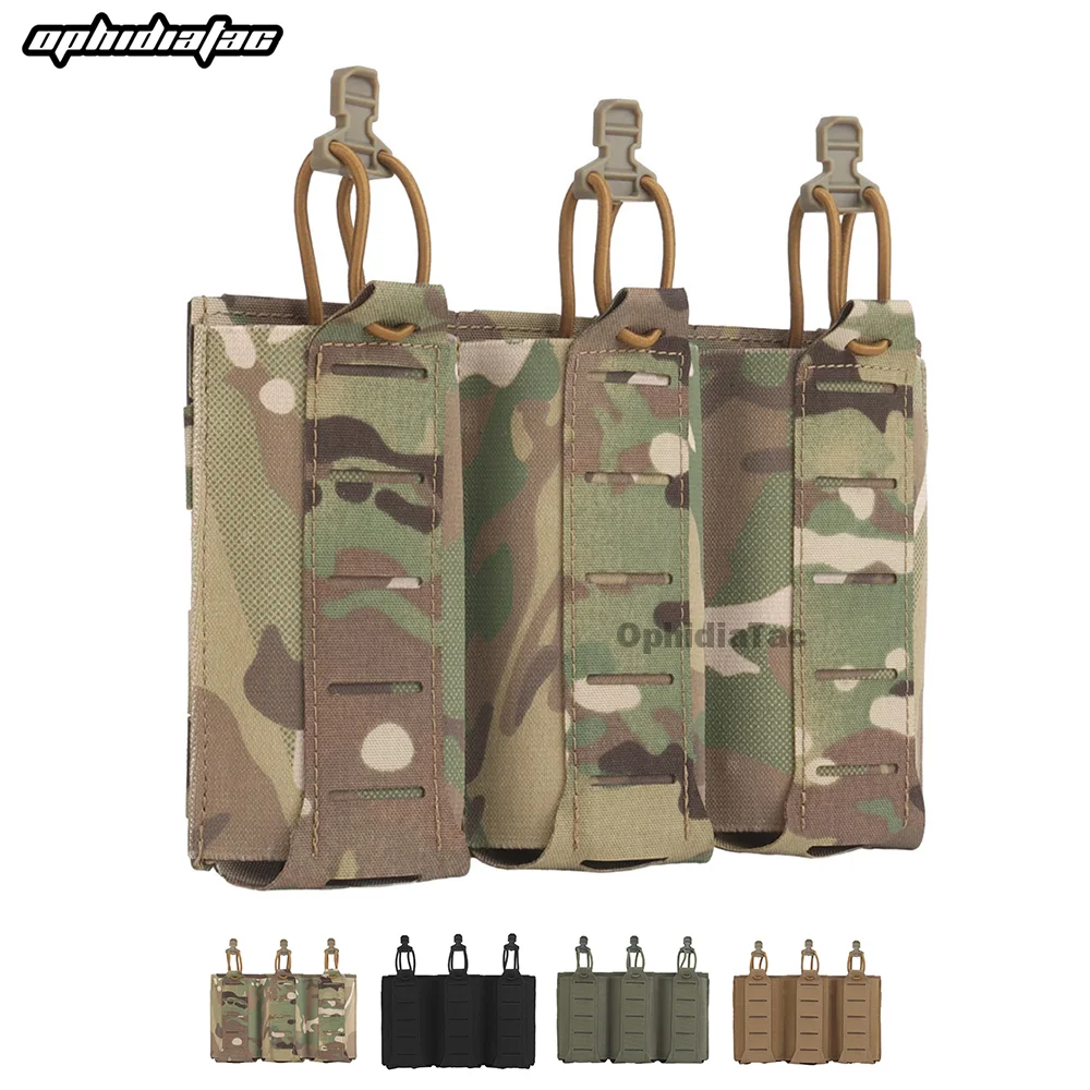 OphidianTac porta cargadores MOLLE M4 AR15 elástico ligero cintura - imagen 4