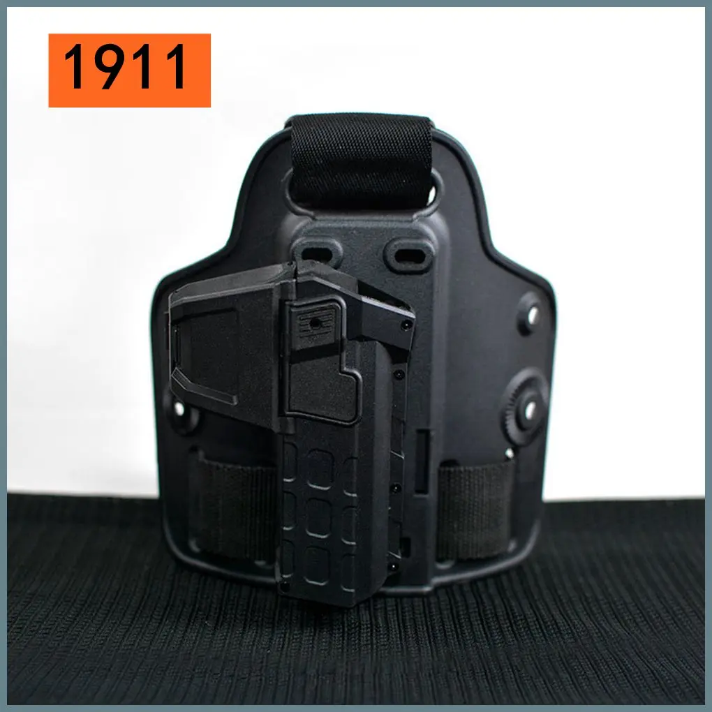 G17 G19 1911 P320 Funda táctica ligera de pierna para pistola - imagen 2