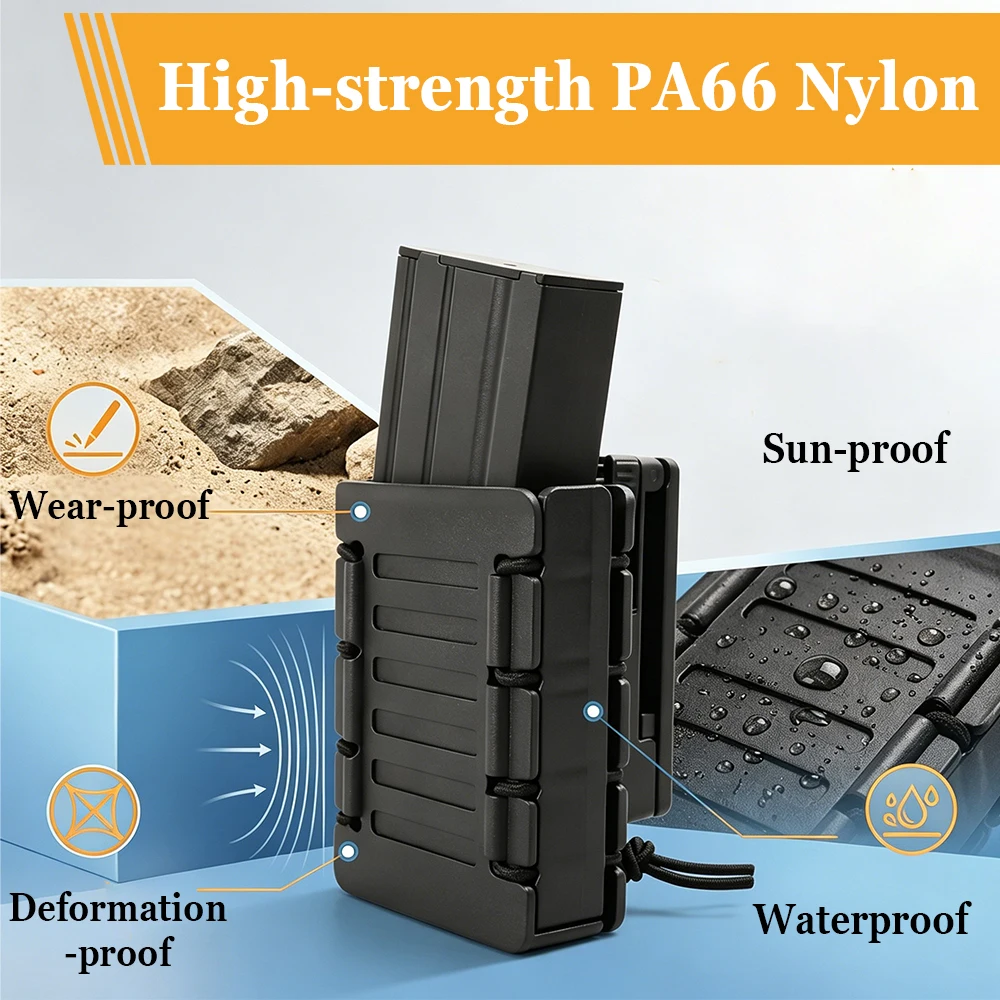 Portacargadores MOLLE universal para cargadores de rifle abierto - imagen 4