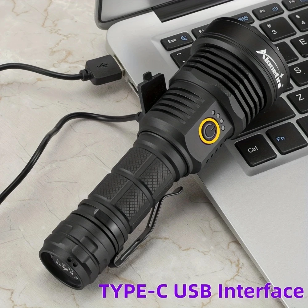 Linterna táctica LED SST40 USB recargable de alta potencia - imagen 3