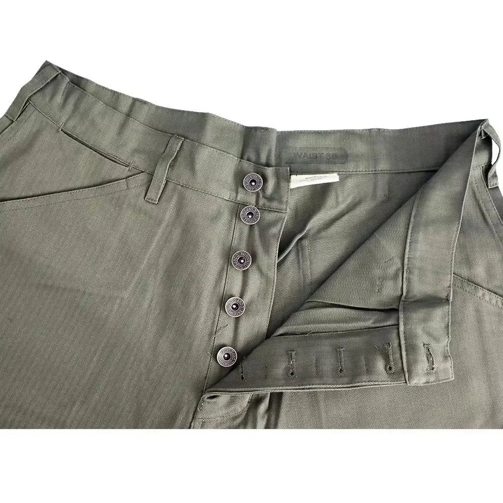 Pantalones cargo verde militar inspirados en la Segunda Guerra Mundial - imagen 2