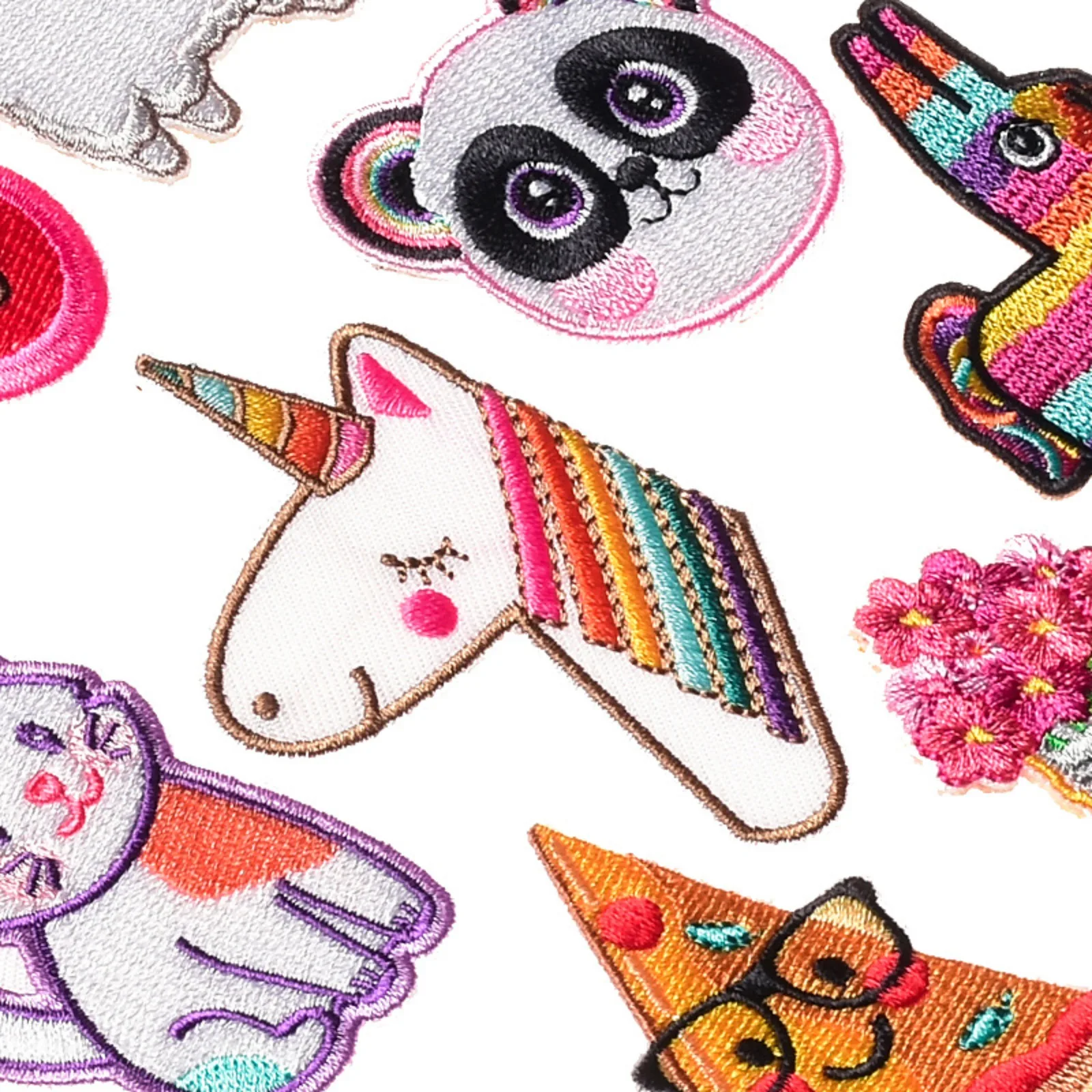Parches bordados de dibujos animados para coser o planchar - imagen 3