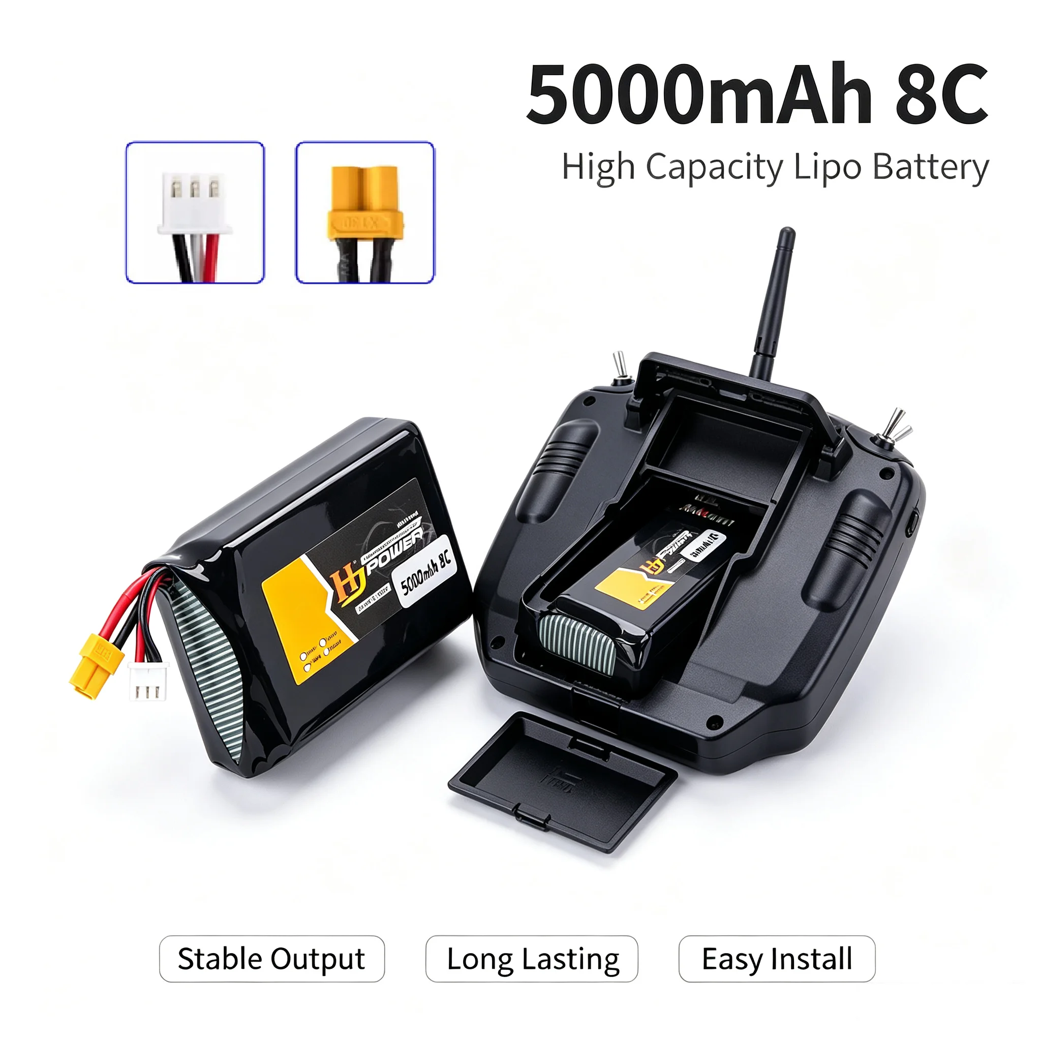 Batería GAONENG GNB 720mAh 4S HV LiPo XT30 para dron FPV Tinywhoop - imagen 4