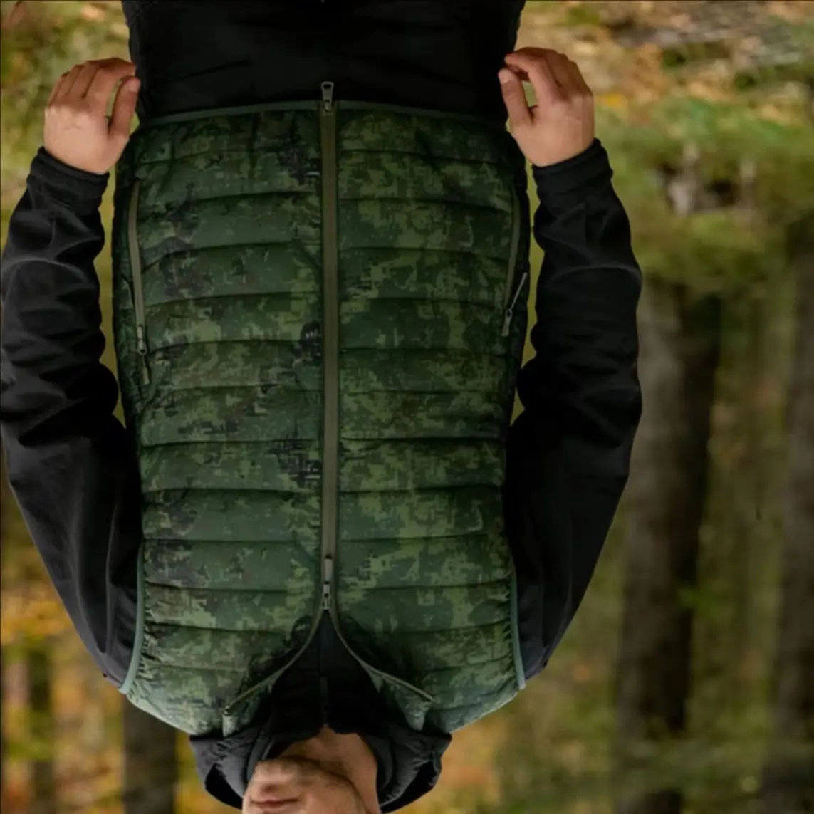 Chaleco táctico sin mangas de algodón cuello alto camuflaje ruso - imagen 2
