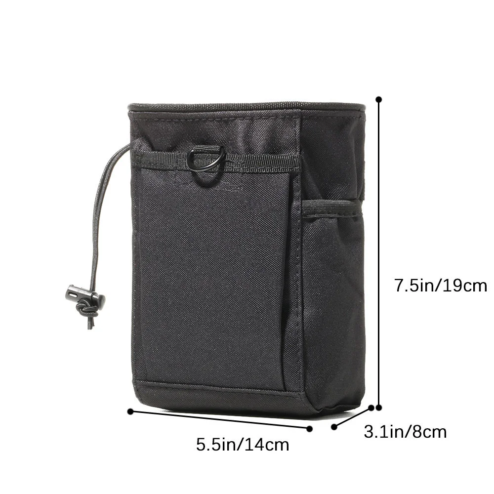 Bolsa táctica MOLLE de munición con cordón y riñonera ajustable - imagen 2