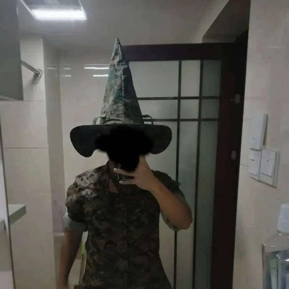 Sombrero táctico de ala ancha con punta, protección solar - imagen 5