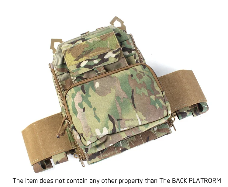 PEW TACTICAL panel trasero cremallera MOLLE para bolsa hidratación - imagen 3