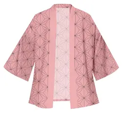 Kimono cosplay japonés Kochou Shinobu y Tanjirou Kamado haori