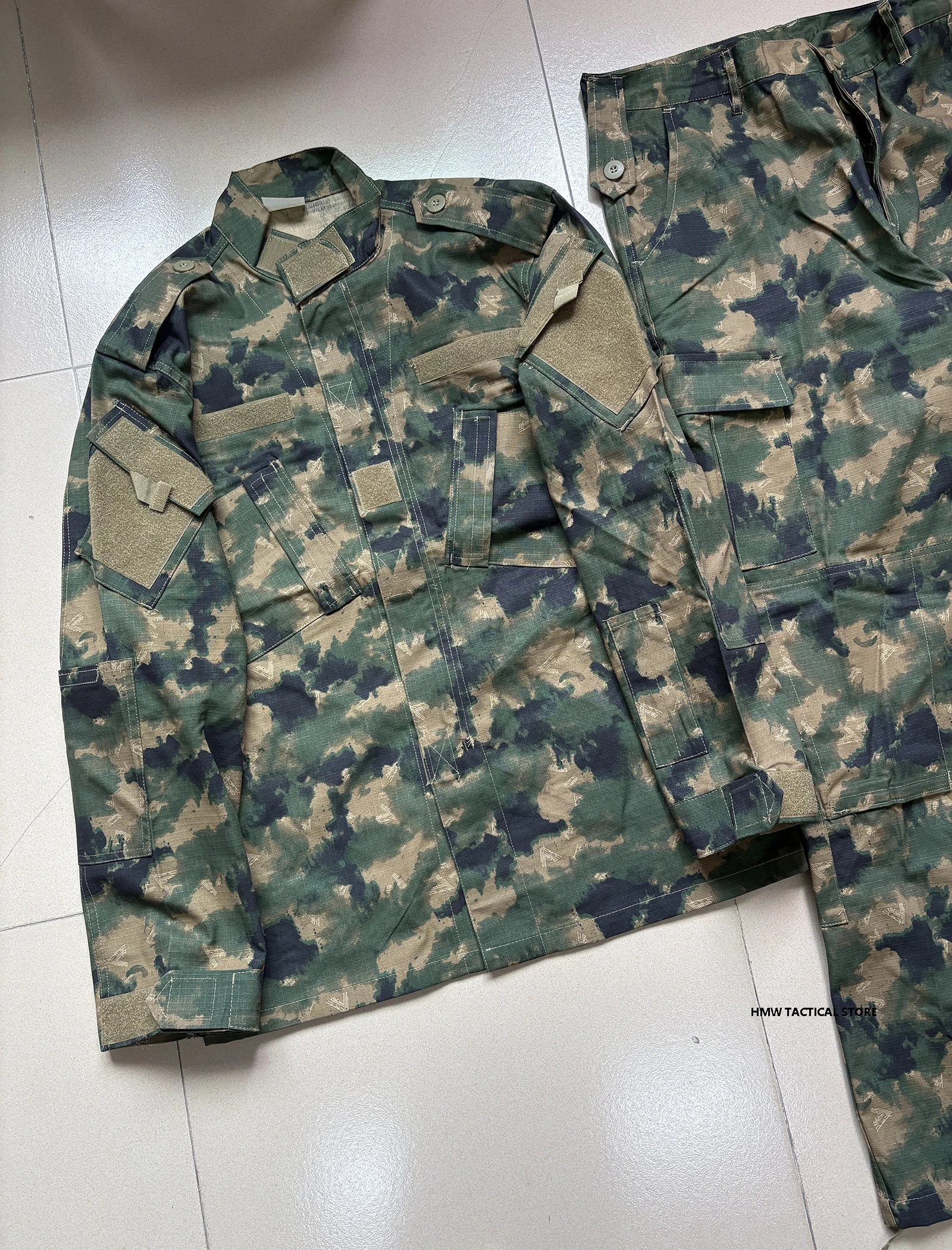 Traje táctico ACU YLK de entrenamiento, camisa y pantalón