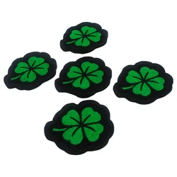 Parche táctico trébol cuatro hojas verde oliva con Velcro