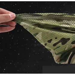 Braga de cuello táctica ligera con protección solar para hombre