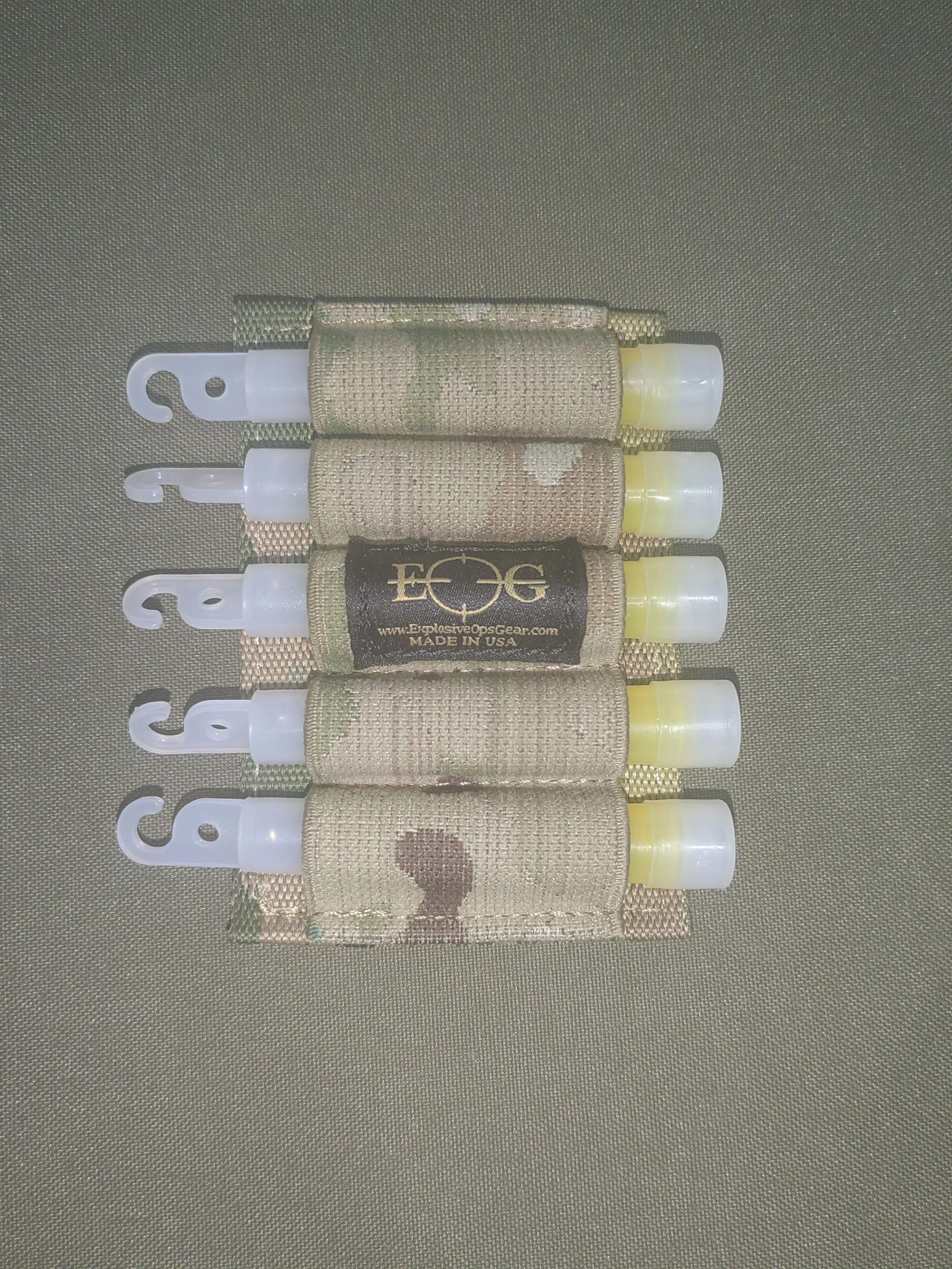 Bolsa táctica de almacenamiento fluorescente con gancho y bucle - imagen 5