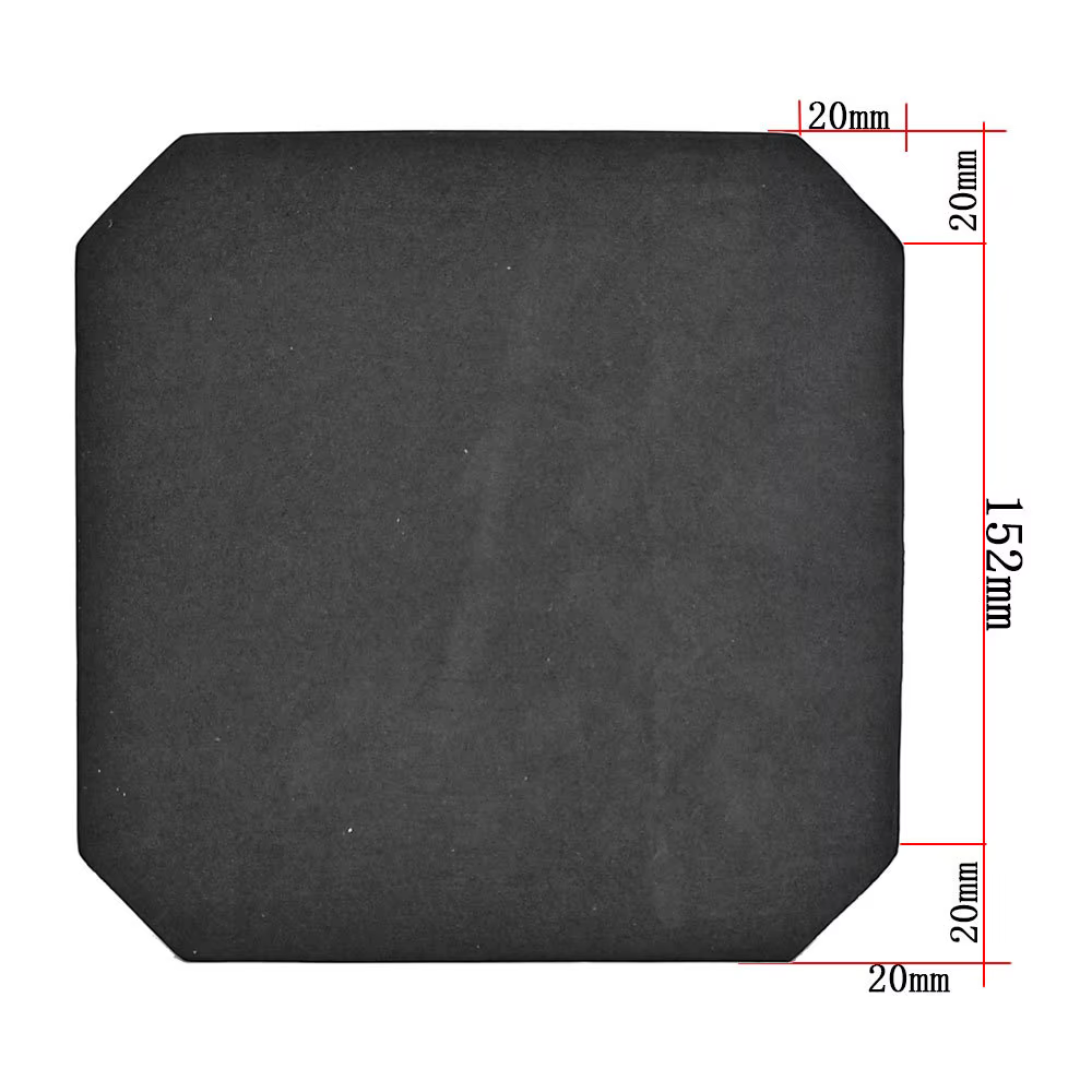 Bolsa de placa lateral táctica en posición en chaleco