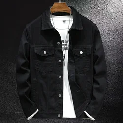 Chaqueta vaquera hombre clásica vintage verde militar urbana informal