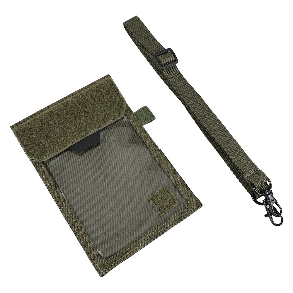 SINAIRSOFT porta credenciales táctico nailon multibolsillos con cordón - imagen 4