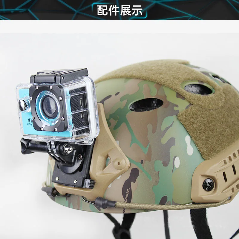 Soporte cámara táctica casco MICH para GoPro Hero, NVG - imagen 5