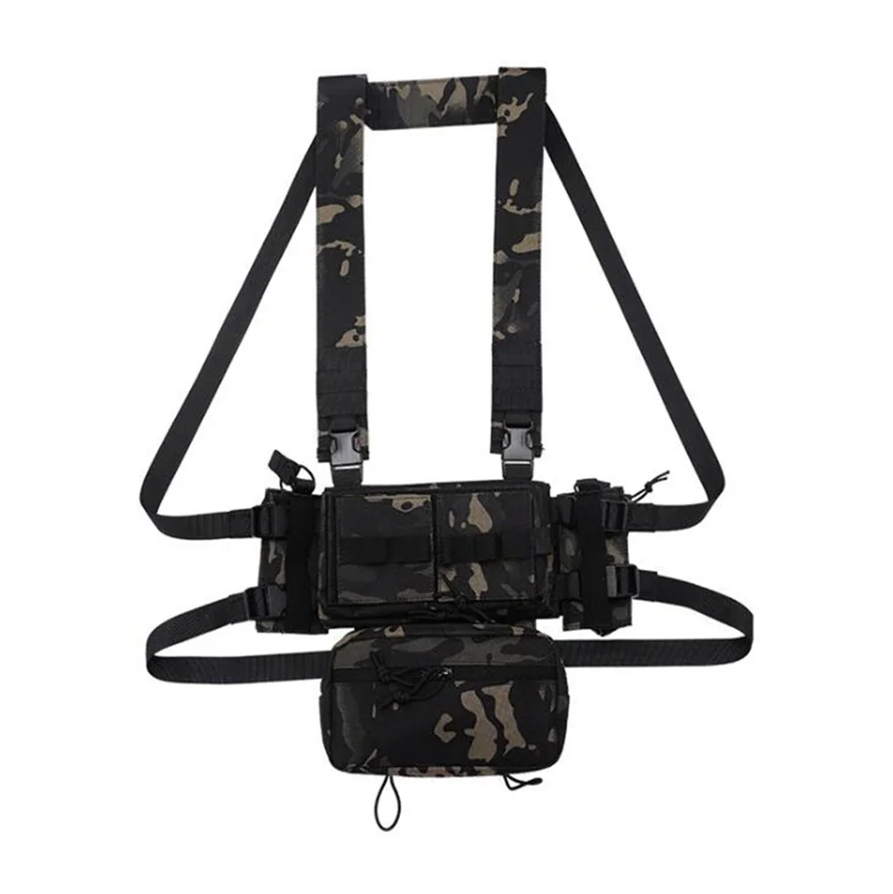 Chaleco Táctico MK3 Molle con Portacargadores 5.56/7.62
