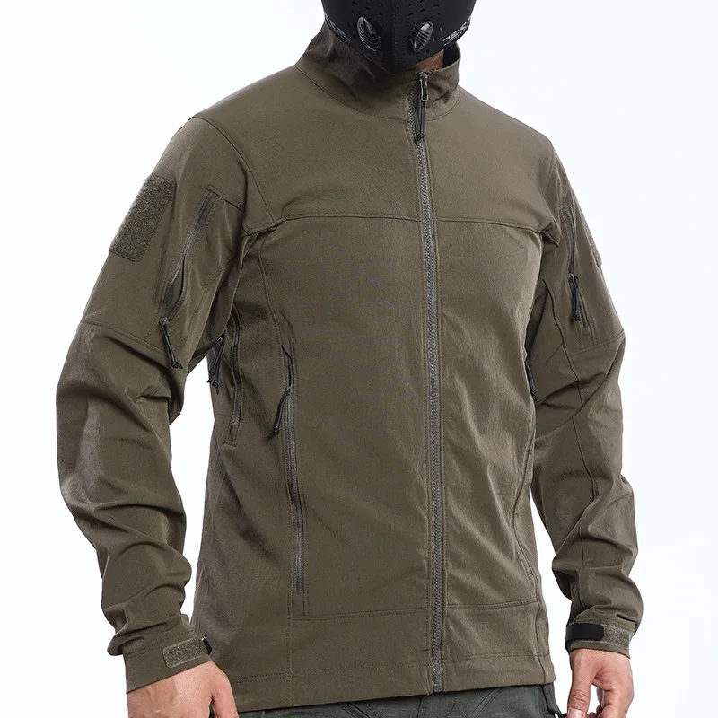 Chaqueta táctica Tom Light Cavalry – exterior otoño-primavera naranja