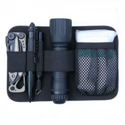 Panel organizador EDC modular MOLLE con separadores internos