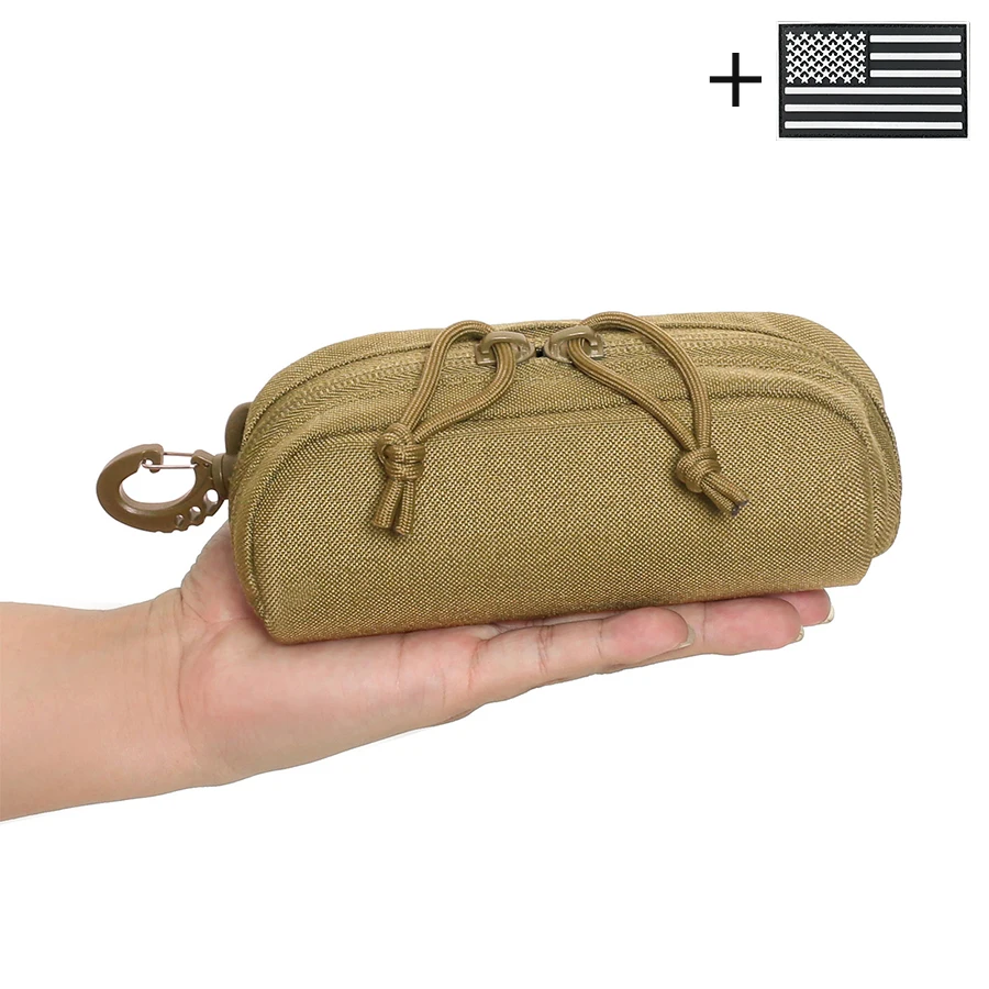 Estuche táctico para gafas de viaje, outdoor resistente al desgaste