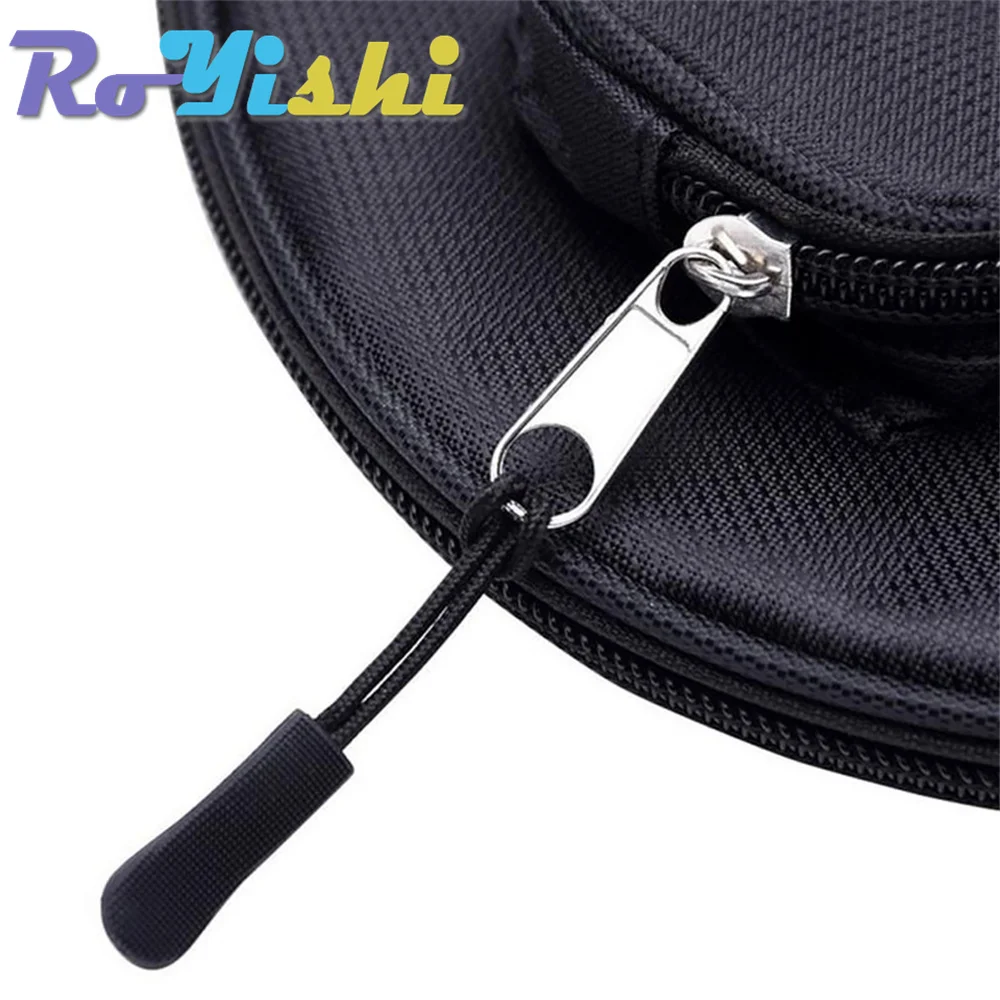 Lariat tirador cremallera negro cordón táctico accesorios ropa - imagen 3