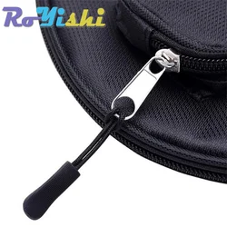 Lariat tirador cremallera negro cordón táctico accesorios ropa