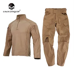 EmersonGear E4 Uniforme táctico camuflaje camisa y pantalón caza