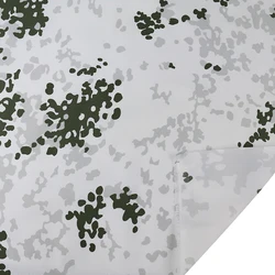 Tela camuflaje Flecktarn alemán 500D nailon PU para chaleco