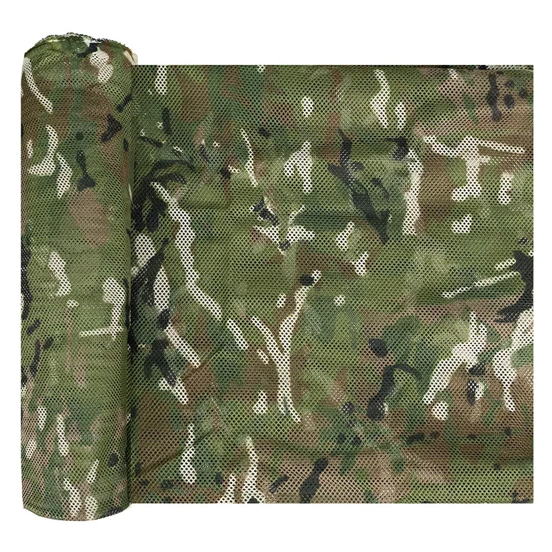 Malla de camuflaje transparente para toldo, carpa y refugio