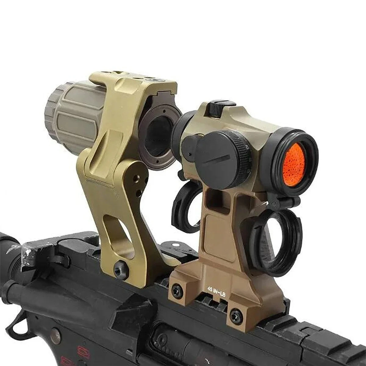 Compatibilidad con riel Picatinny de 20 mm