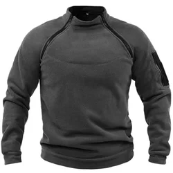 Chaqueta softshell táctica impermeable con forro térmico hombre