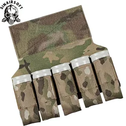 Porta granadas M203 SINAIRSOFT para 40mm con MOLLE – Chaleco táctico