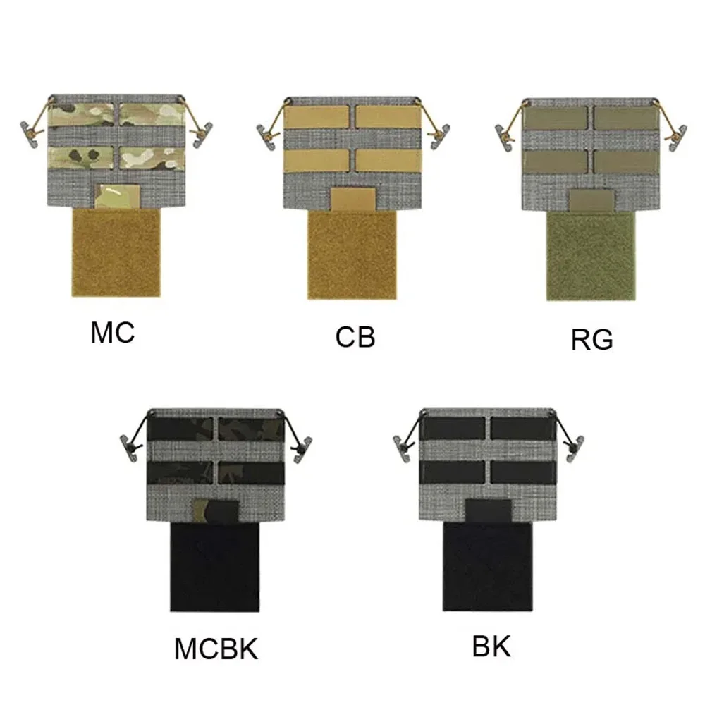 Placa táctica de pecho para airsoft en formato MOLLE