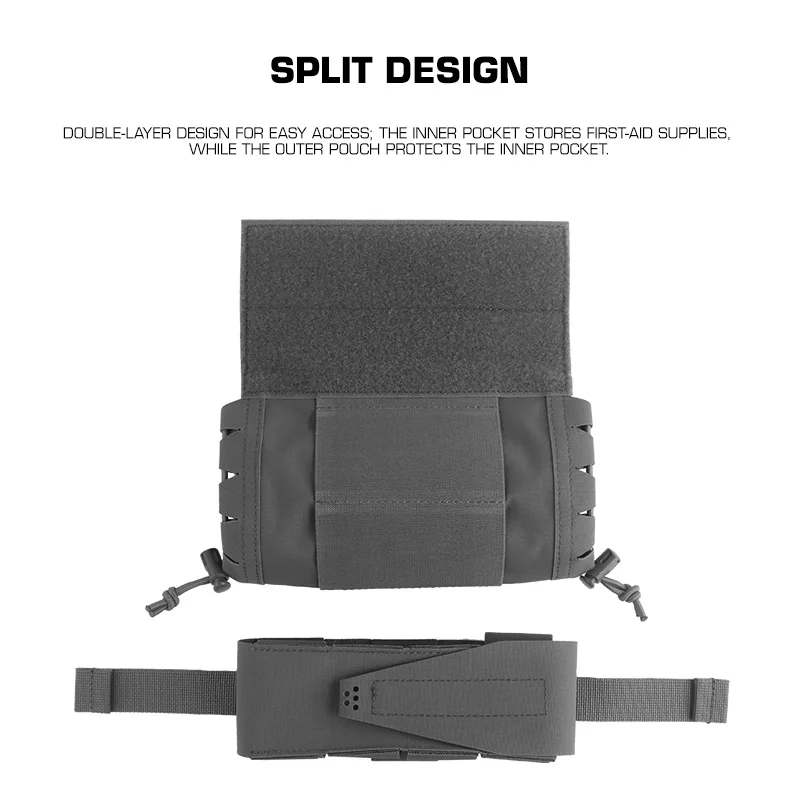 Bolsa Médica Táctica IFAK Enrollable UG – Kit Trauma - imagen 5