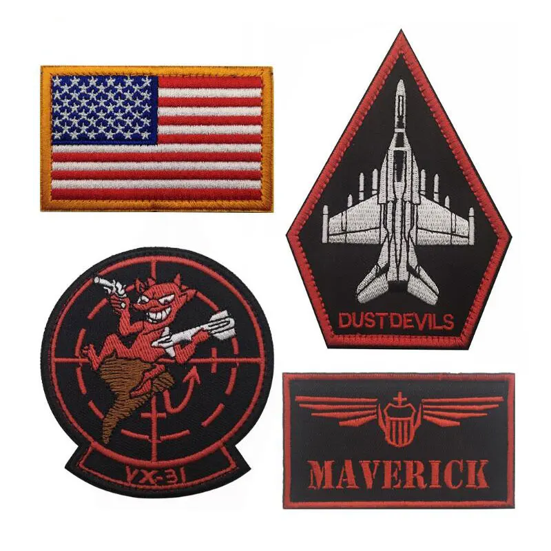 Parche bordado NAVY VX31 Maverick Dustdevils insignia táctica EE.UU. - imagen 5