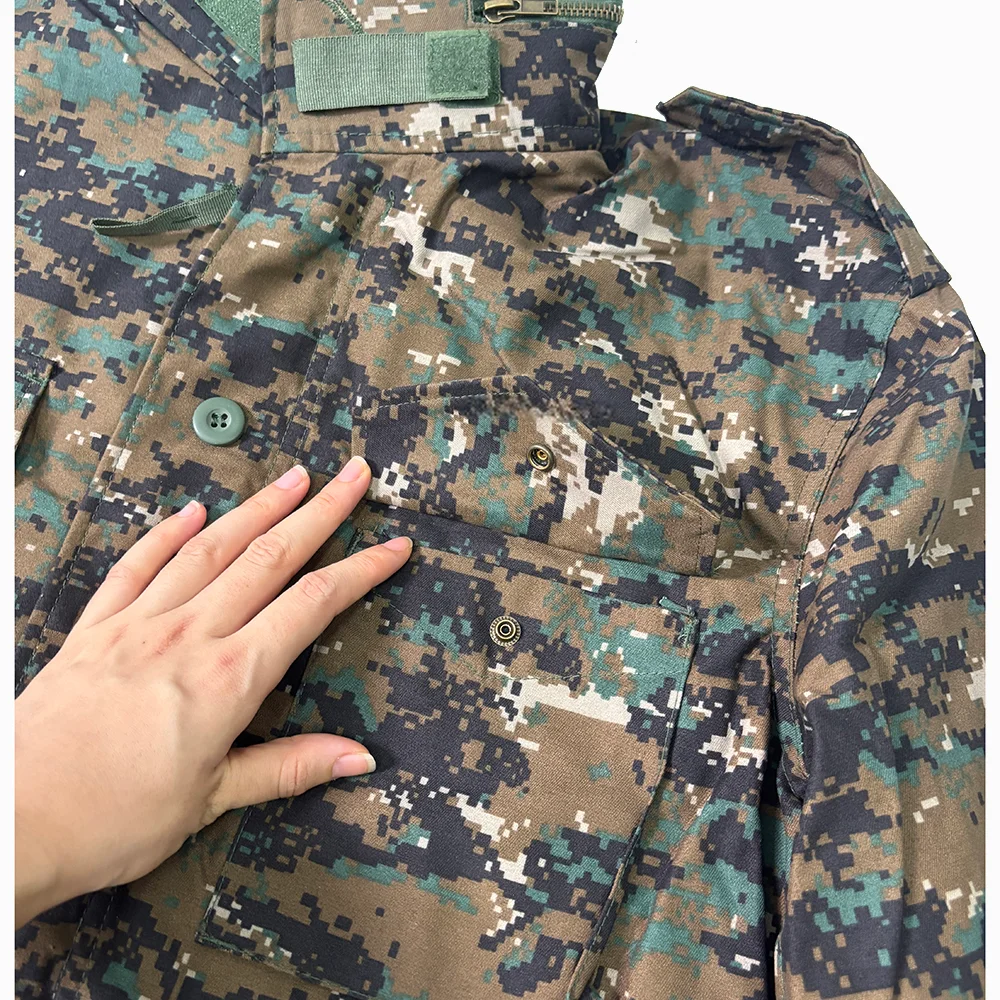 Conjunto ropa táctica camuflaje digital jungla entrenamiento - imagen 3