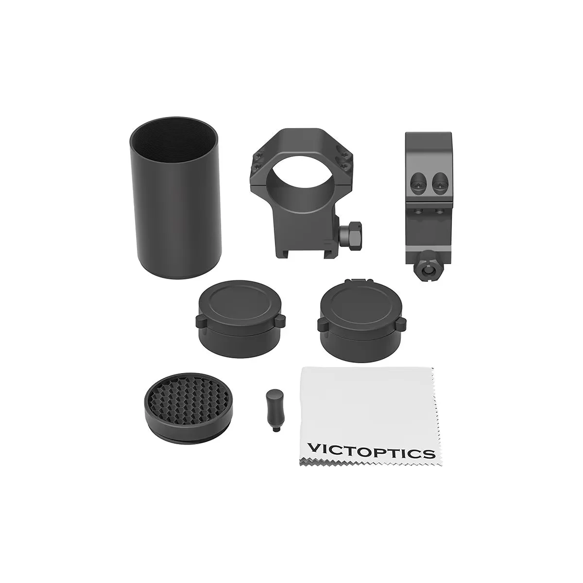 VictOptics SOI visor de rifle táctico SFP 3-9x40 con parasol abatible - imagen 2