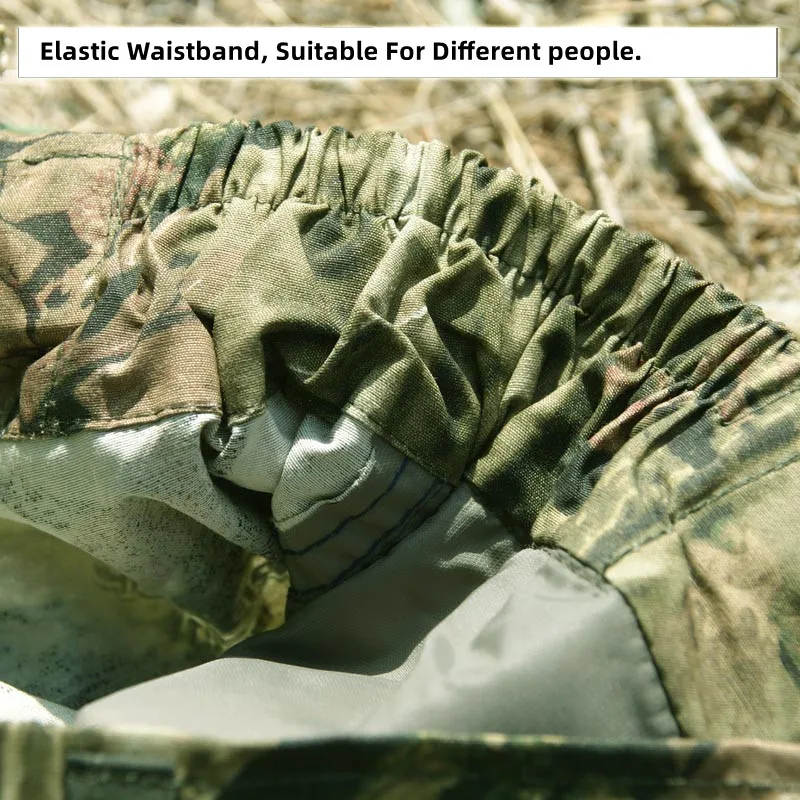 Pantalones camuflaje algodón transpirable para caza y pesca - imagen 5