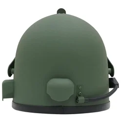 Casco táctico Takov K63 ABS protección balística camuflaje verde