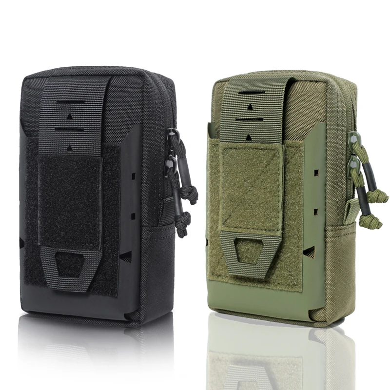 Bolsa táctica MOLLE de cintura para EDC, herramientas y teléfono
