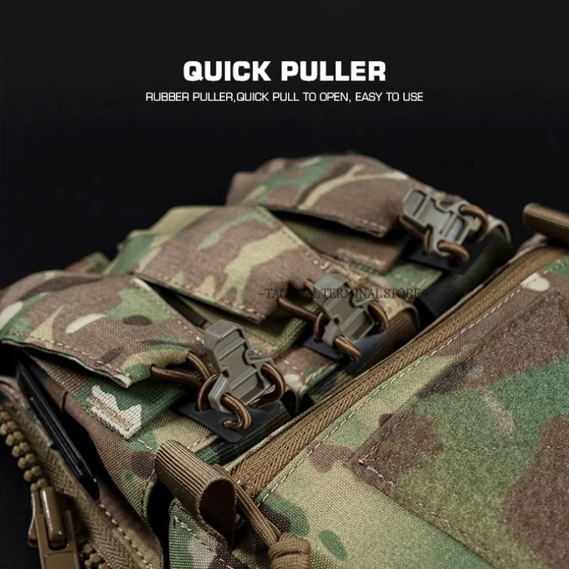 Assault Adapt Banger bolsa porta placa táctica trasera con cremallera - imagen 3