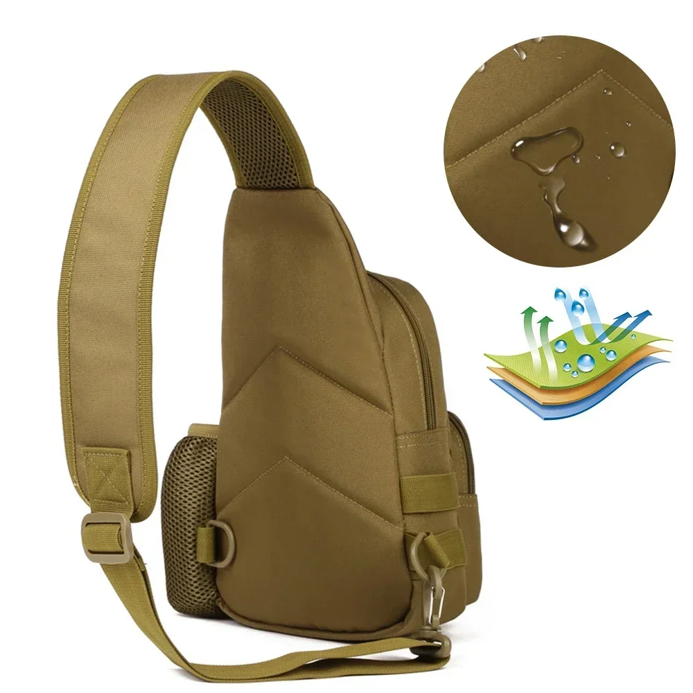 SINAIRSOFT bolsa táctica impermeable tipo bandolera para pecho