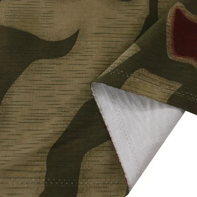 Tela táctica ripstop camuflaje pantano alemán BGS algodón y nailon - imagen 3