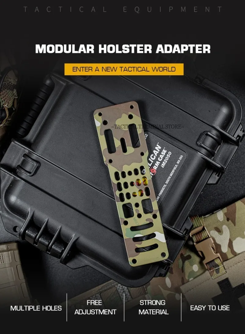 Adaptador modular de aleación de aluminio
