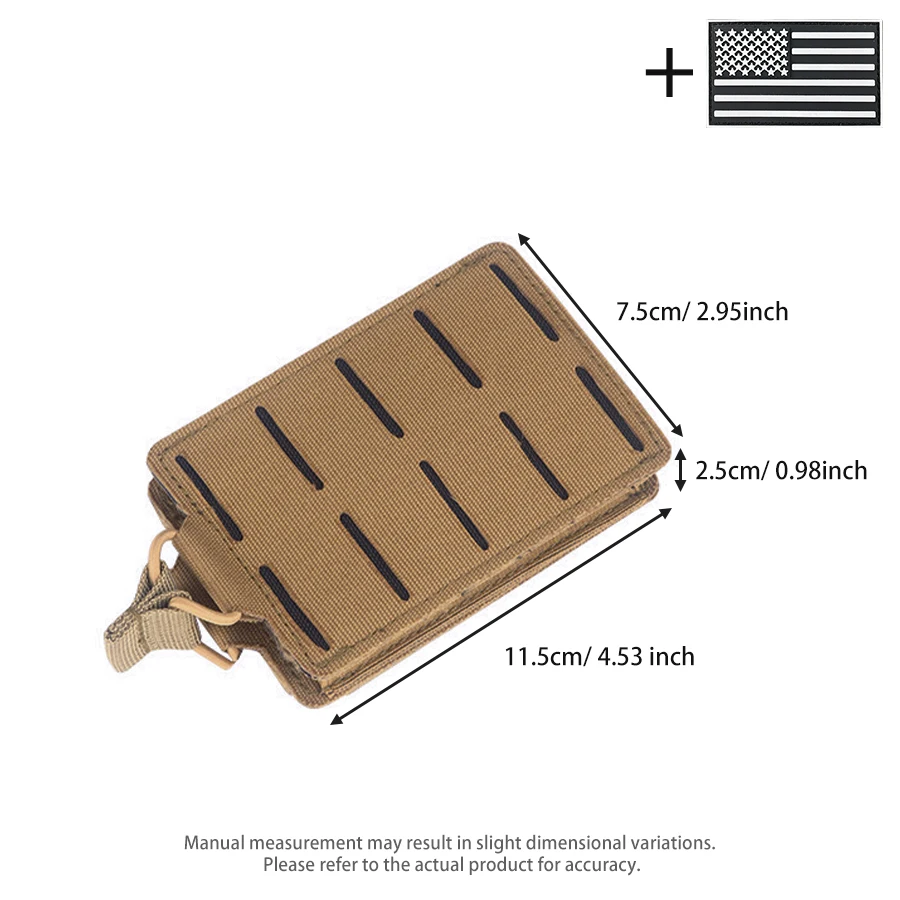 Bolsa táctica elástica de acceso rápido para herramientas MOLLE - imagen 5